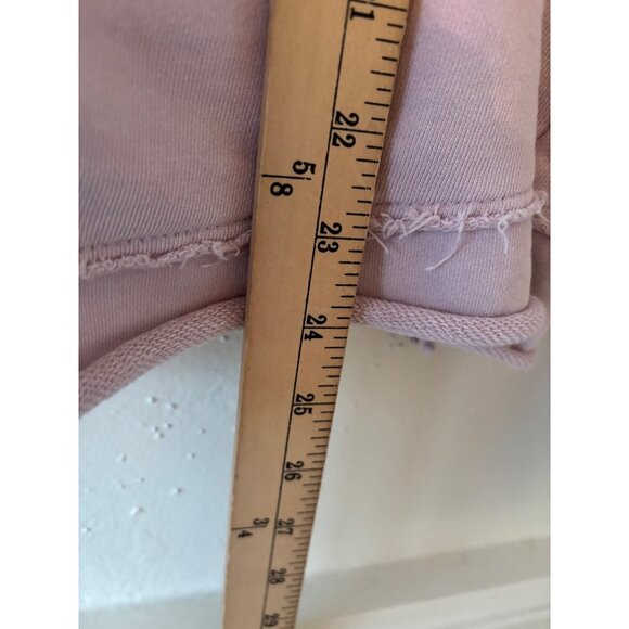 Free People Melody Crochet Trim Pullover Sweatshirt Lilac Lavender Womens - Picture 9 of 10